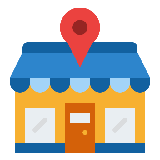 Boutique avec pin